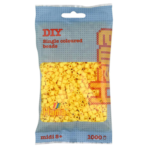  Hama Midi 1000 Light Yellow Beads
