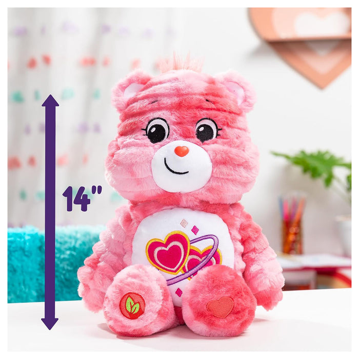 Care Bears Colour Splash Love-A-Lot Bear 35cm Plush