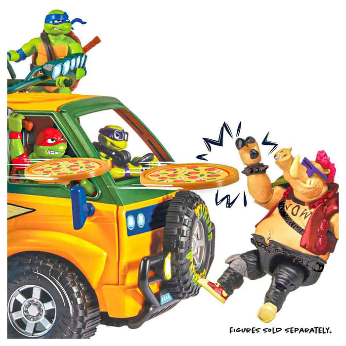 Teenage Mutant Ninja Turtles Mutant Mayhem Pizza Fire Van 