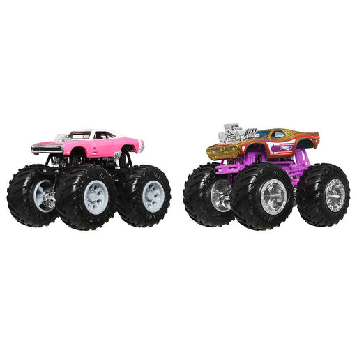 Hot Wheels Monster Trucks Demolition Doubles Dodge Charger Vs Rodger Dodger Trucks