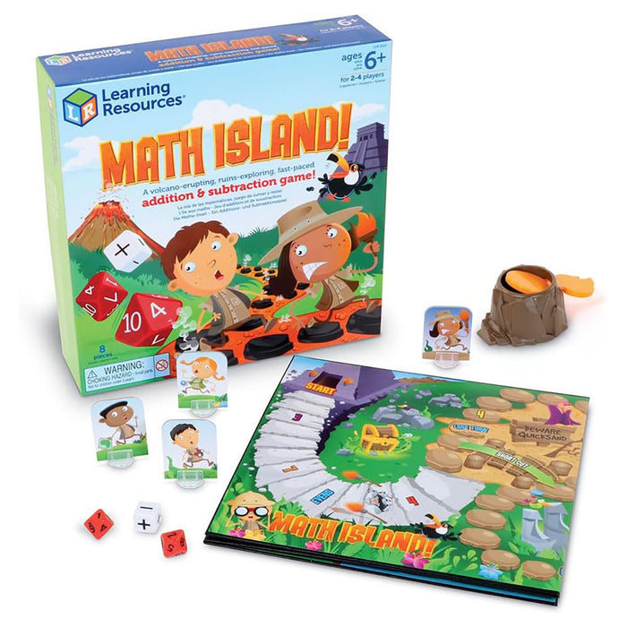 Math Island! Addition & Subtraction Game