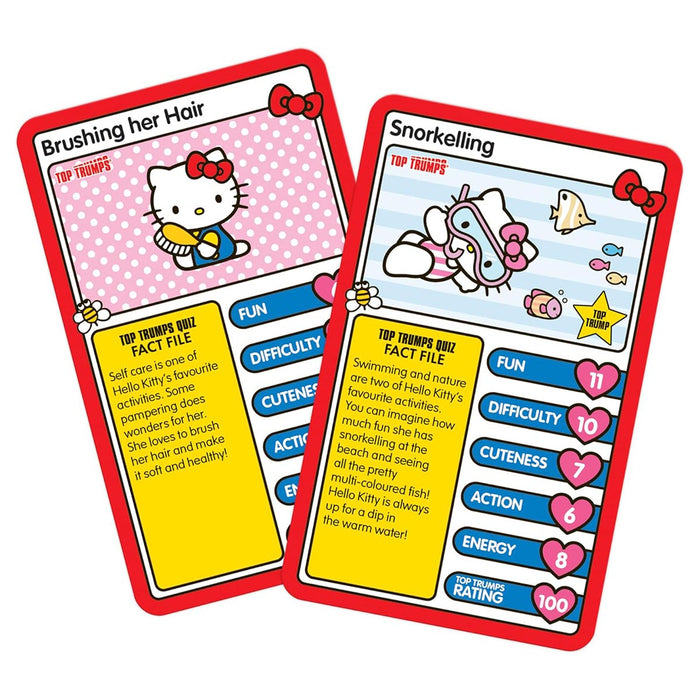 Hello Kitty Top Trumps Specials Card Game