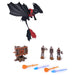How to Train Your Dragon Trial of Flame Blazing Battles Toothless Cannon Blast Playset
