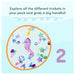 Glo Pals Sensory Play Fun Fillers Funky Farm Theme Set