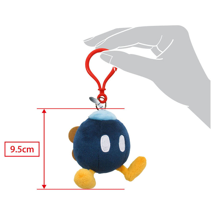 Super Mario Bob-omb Plush Keychain