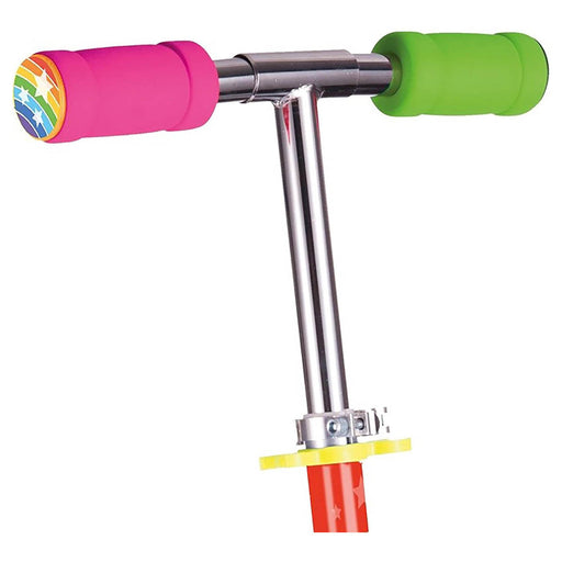 Ozbozz Rainbow In-Line Scooter with Motion Activated Light-Up Wheels