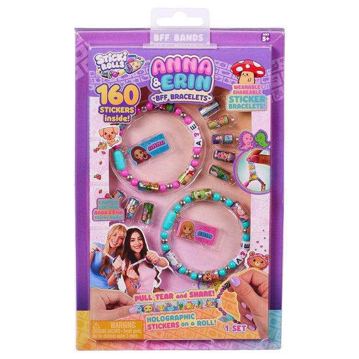 Sticki Rolls Anna & Erin BFF Bracelets Set