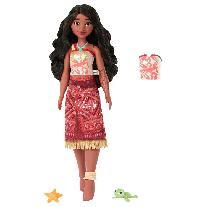 Disney Moana 2, Swimming Tautai Moana Fashion Doll
