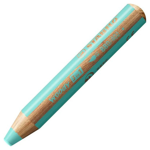 STABILO woody 3 in 1 Multi-talented Pastel Blue Pencil