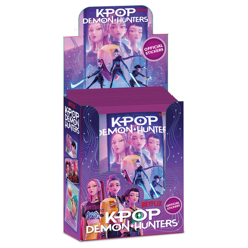 K-POP Demon Hunters Official Stickers 30 Pack Box
