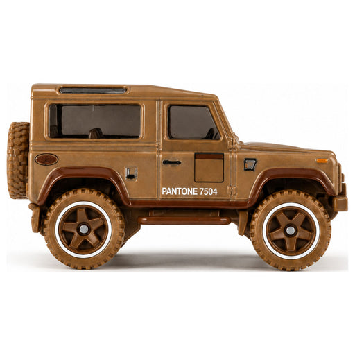 Hot Wheels Silver Series Pantone 7504 Land Rover Defender 90 Car 5/6