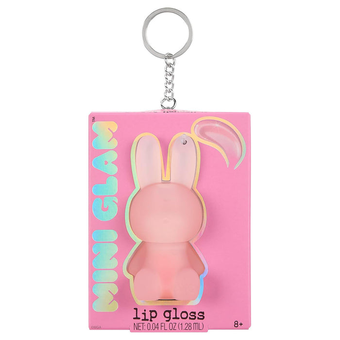 Mini Glam Bunny Lip Gloss Secret Handshake Keychain
