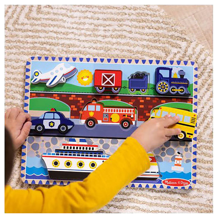 Melissa & Doug Chunky Puzzle (styles vary)
