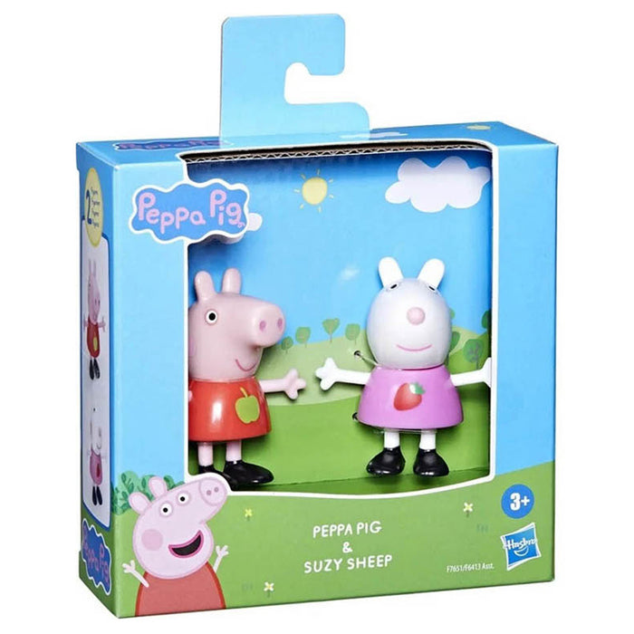 Peppa Pig Best Friends: Peppa Pig & Suzy Sheep Figures (2 Pack)