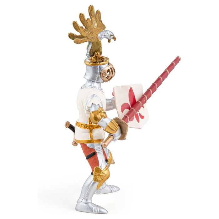 Papo White Knight Fleur de Lys Figure