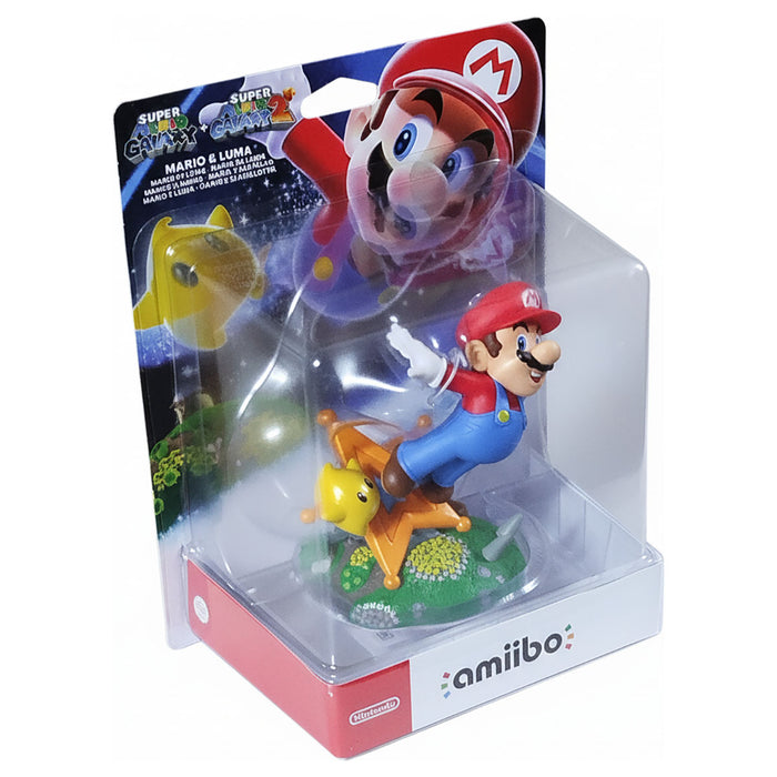 Nintendo Super Mario Galaxy Mario & Luma Amiibo Figure
