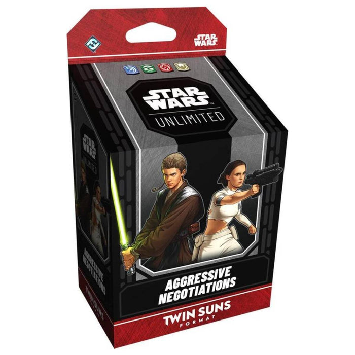 Star Wars: Unlimited: Twin Suns Deck Aggressive Negotiations Trading Card Game