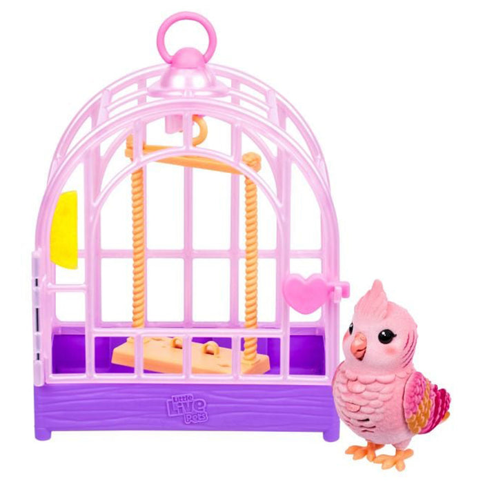 Little Live Pets My Really Real Bird & Cage - Rosie the Cockatiel Interactive Pet