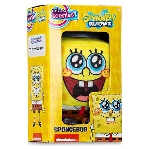 Basic Fun Micro Teenies 3-inch Plush SpongBob stlye 3