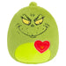 Squishmallows The Grinch with Heart 8" Plush