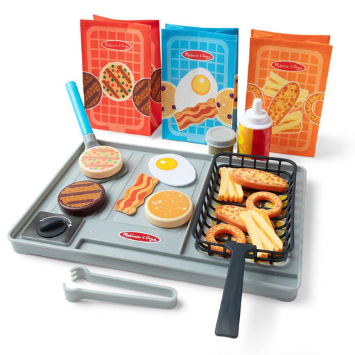 Melissa & Doug Flip & Fry Grill Play Set 