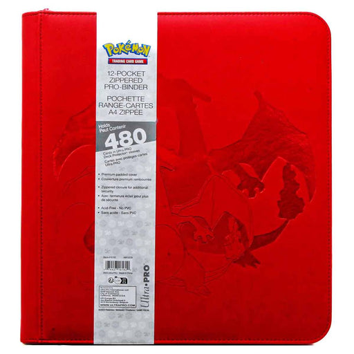 Pokémon Elite Series Charizard 12-Pocket Zippered PRO Binder