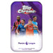 Topps Chrome 2026 Premier League Trading Cards Tin