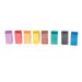 Booghe Organic Glitter Block Crayons (8 Colours)