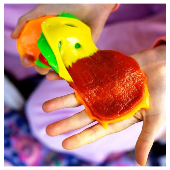 MushMeez Taba Squishies Burger Sensory Toy