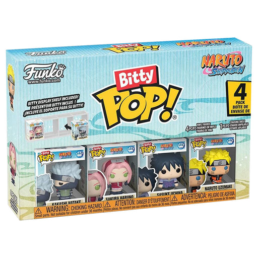 Funko Bitty Pop! Naruto Shippuden Mini Figures Series 1 (4 Pack)