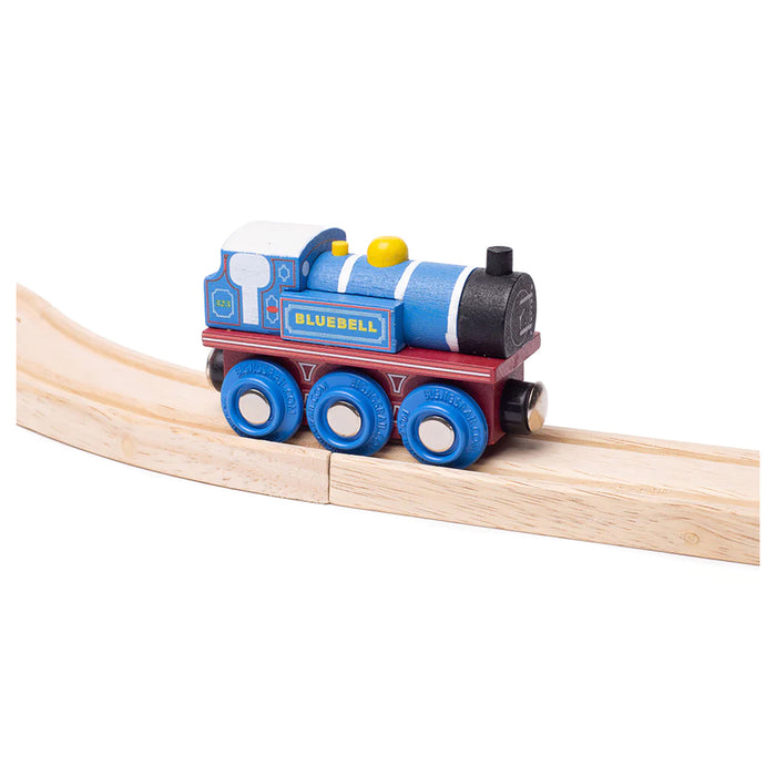 Bigjigs Rail Heritage Collection Bluebell Engine