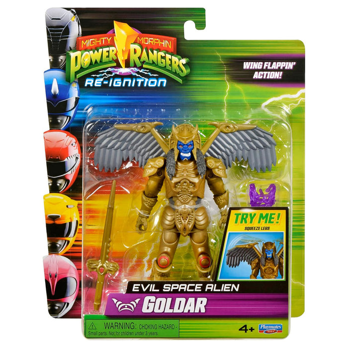 Mighty Morphin Power Rangers Re-Ignition: Evil Space Alien Goldar Figure 
