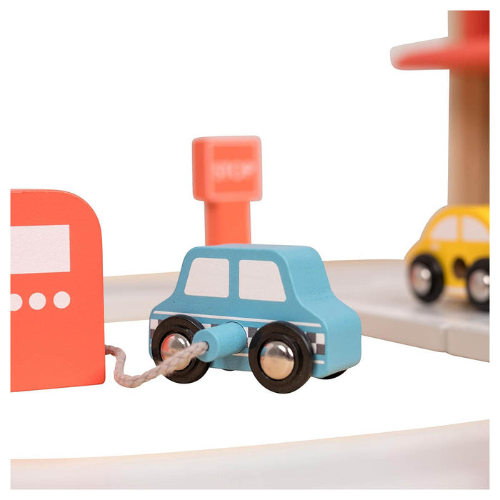 TP Owl & Fox Multi-Storey Wooden Garage Set