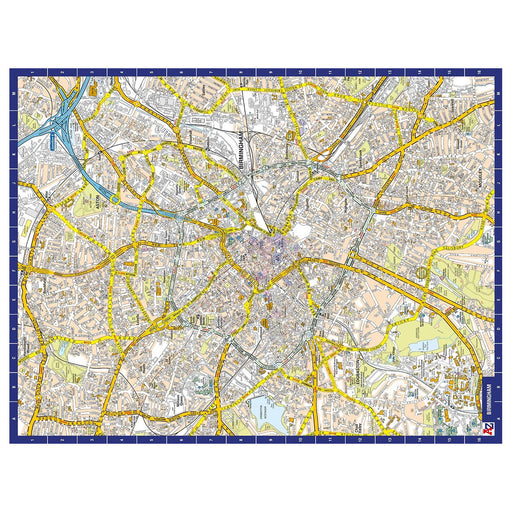 A to Z Map of Birmingham 1000 Piece Jigsaw Puzzle