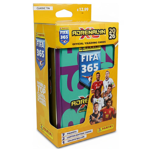 Panini FIFA 365 2025/26 Adrenalyn XL Trading Cards Classic Tin - Green/Purple