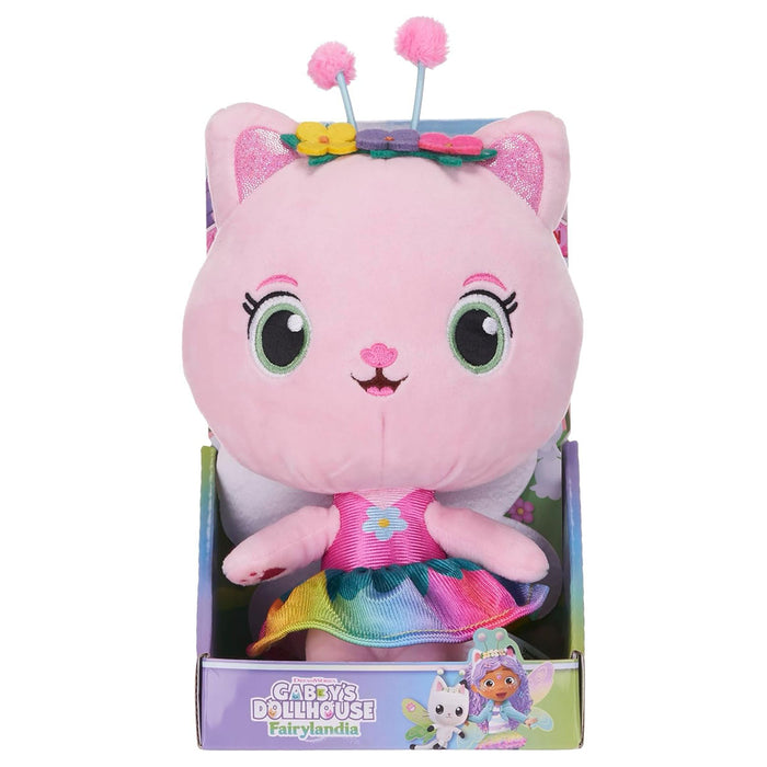 Gabby's Dollhouse Fairylandia Rainbow Kitty 10" Plush