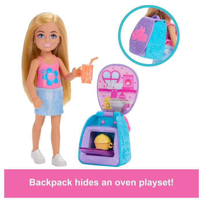 Barbie Family & Friends: Chelsea Cupcake Baking Backpack