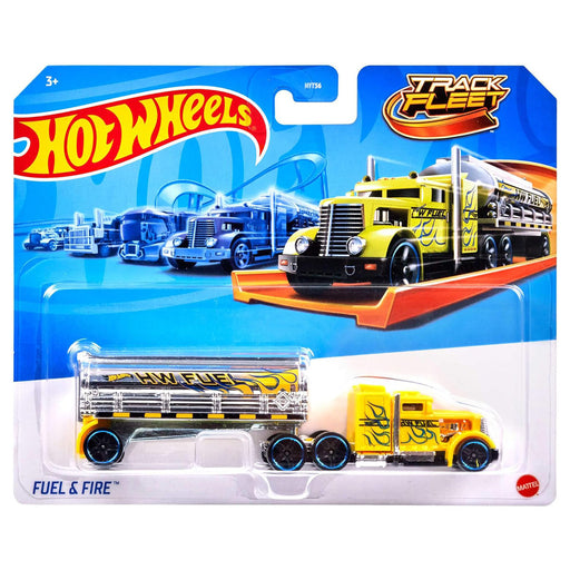 Hot Wheels Track Fleet: Fuel & Fire 1:64 Scale Vehicle