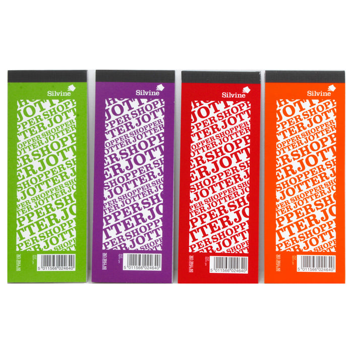 Silvine Shopper Jotter Pad (styles vary)