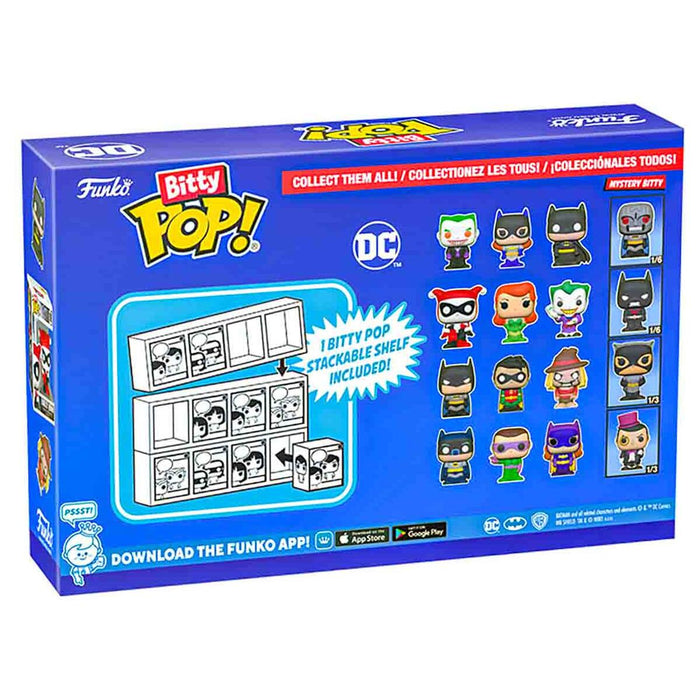 Funko Bitty Pop! DC: Batman 4 Pack Mini Figures