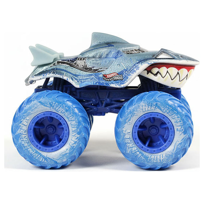 Hot Wheels Monster Trucks Sharks Vs Dinos Great Bite 1:64 Truck
