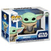 Funko Pop! Star Wars: The Mandalorian and Grogu: Grogu with Mudhorn Chest Armour Bobblehead Figure #819