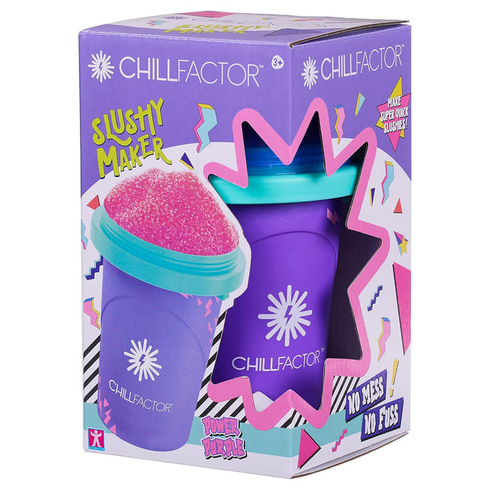 ChillFactor Colour Shock Power Purple Slushy Maker