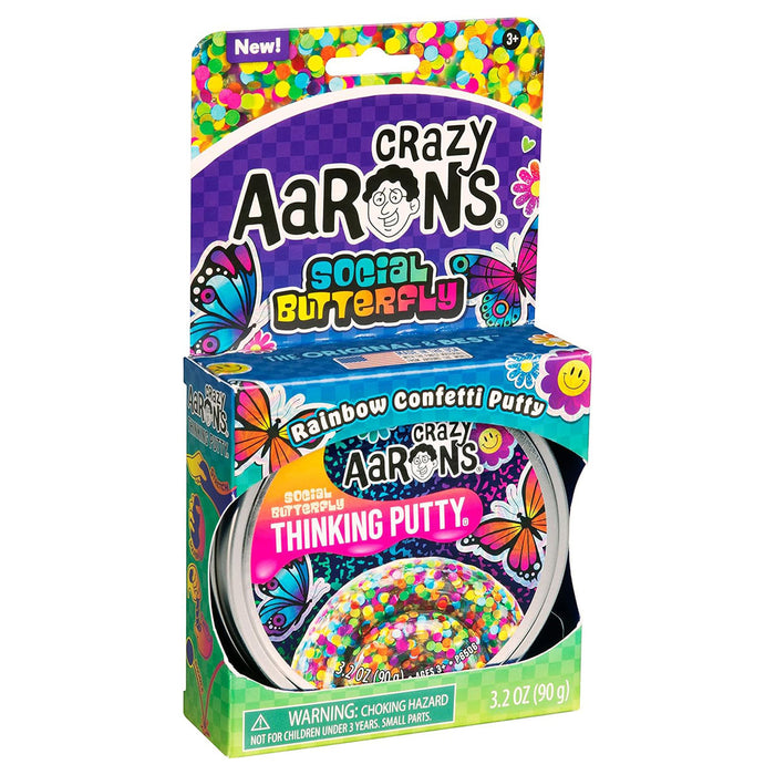 Crazy Aaron's Social Butterfly Thinking Putty (90g) 