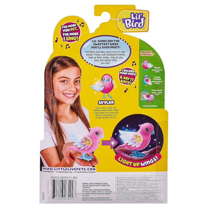 Little Live Pets Lil' Bird Skyler Interactive Pet