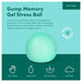 Speks Gump Jumbo Sea Glass Memory Gel Stress Ball