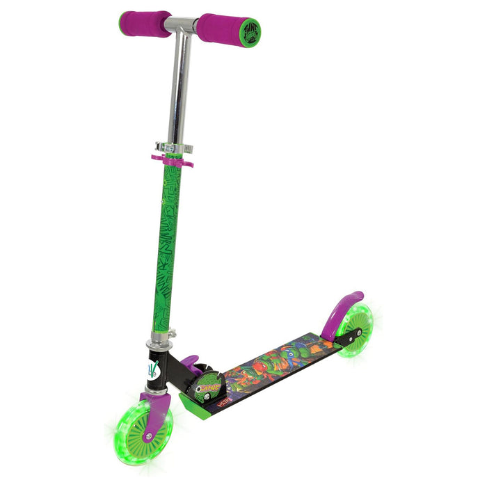 Teenage Mutant Ninja Turtles In-Line Scooter with Light Up Wheels