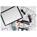 Sycomore Artissimo Manga LED Light Pad and Markers Workshop Set