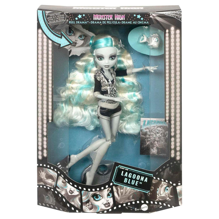 Monster High Reel Drama Lagoona Blue Fashion Doll
