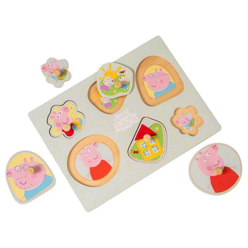 Peppa Pig Wooden Puzzle Set